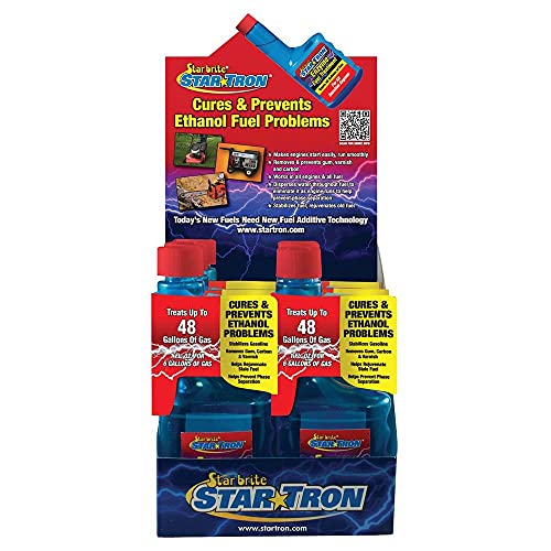 Stens 770-811-CAN Star Tron Mini Counter Display, Six 8 oz. Bottles of Gas additive, ea, 1