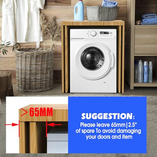 Loodmeo Sliding Hidden Door Track, Pocket Door Hardware, Smooth Gliding Pocket Door Slides with Hinges for Cabinet and Recessed Doors (20INCH, Set, 1) by Loodmeo - Image 5