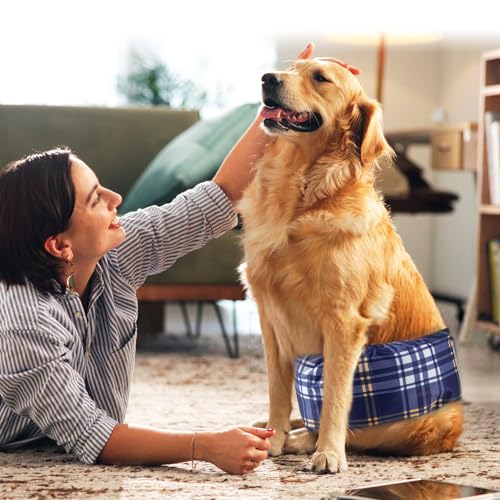 Image of wegreeco Small Dog Diapers Male,Reusable Belly Bands for Male Dogs,Washable Doggie Puppy Male Diapers Wraps,Medium Large Size(5 Pack X-Small, Checkered Pattern)