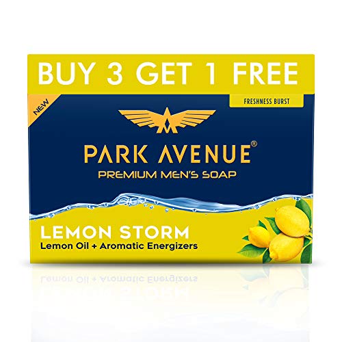 Image of Park Avenue Lemon Storm Soap, 125g (Buy 3 Get 1Free)
