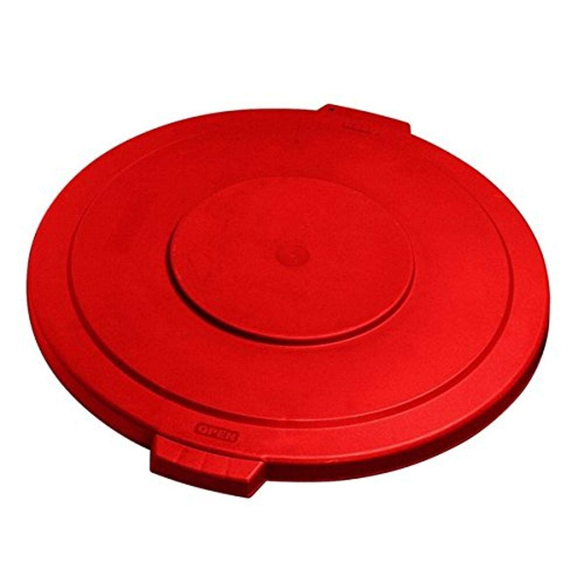 Carlisle (341011) - Plastic Round Lid for 10 gal Container-Bronco Lid-Red