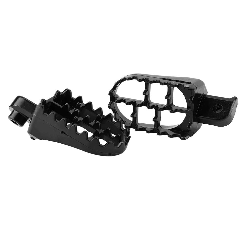 Aramox 1 par de estribos para motocicleta, de aleación de aluminio, antideslizantes, reposapiés para bicicleta PW50 PW80 TW200 PW 50 80 TW 200 Dite Bike