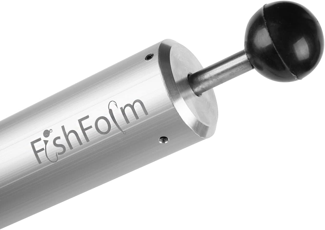 FishForm Aluminium Injector 8oz Plastisol Soft Bait Lures DIY Soft Lure Making Tool