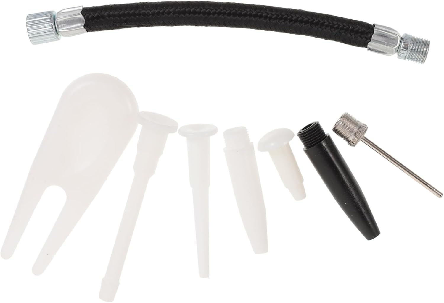 UPKOCH Complete Inflator Parts Set Air Pump Attachments Ball Plug Latex Exercise Ball Pin Remover for Inflatables