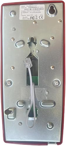 Miniatura 3 de Teléfono de pared de emergencia preprogramado para marcado automático 911 - ROJO