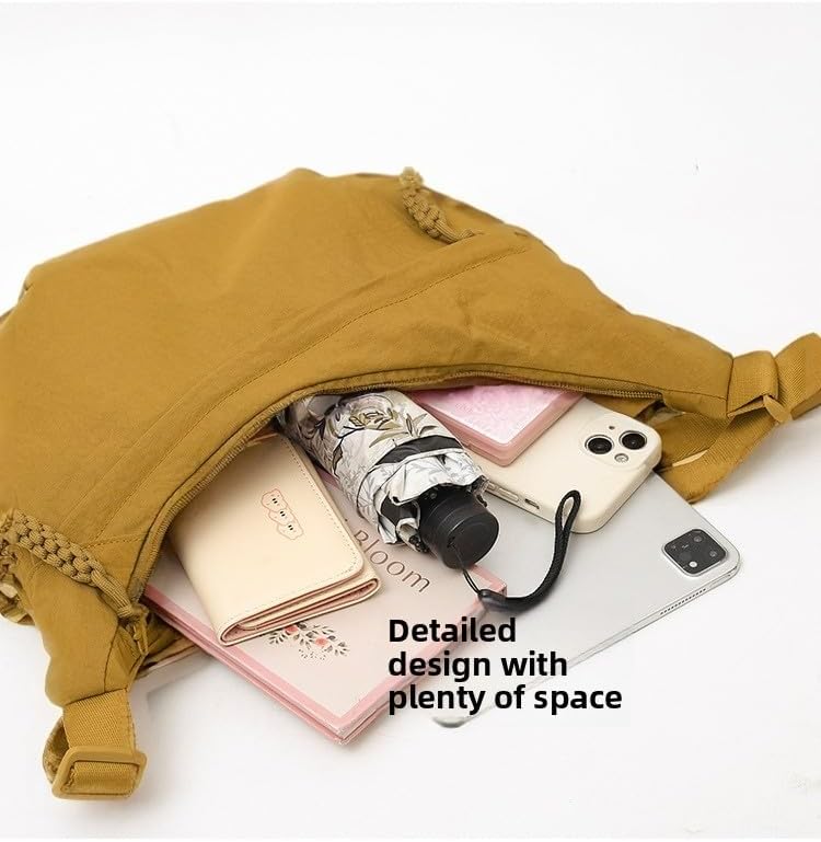 ChicHaul Stylish Nylon Crossbody Bags for Women、Perfect Travel Tote & Work Bags with Lightweight Design for Everyday Use - Image 3