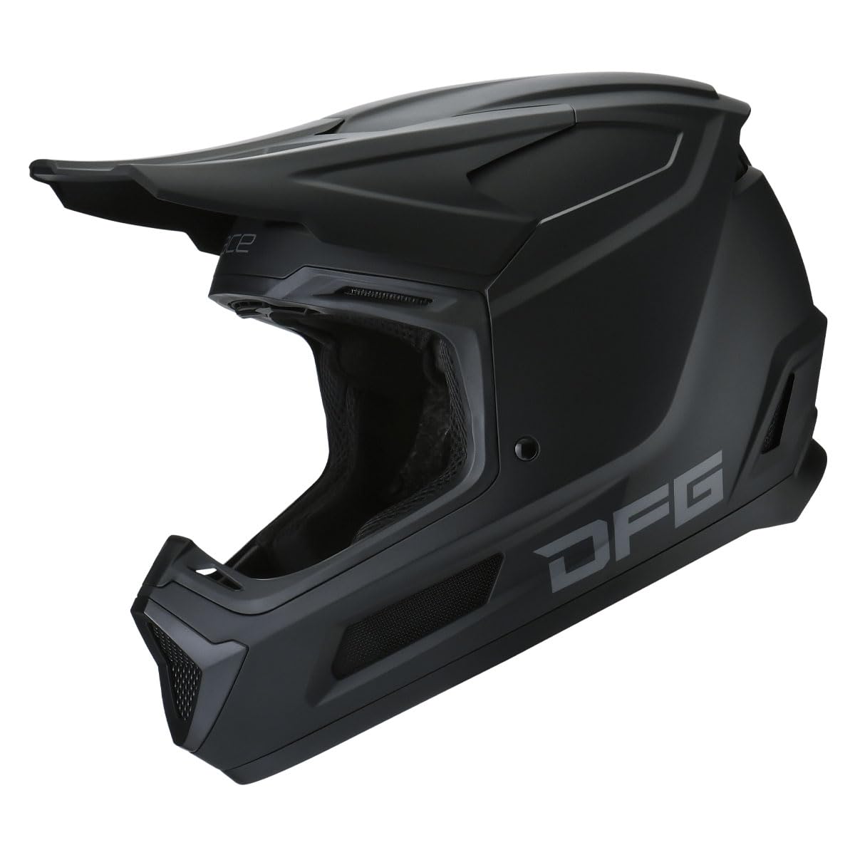 ダートフリーク(Dirtfreak) DFG エースヘルメット マットブラック S オフロード 林道 トレール ツーリング ストリート モトクロス エンデューロ ファンライド スポーツ走行 ERT 軽量 安全 ベンチレーション 涼しい 公道走行可能 MFJ公認 インカム対応 メガネ対応 C9616