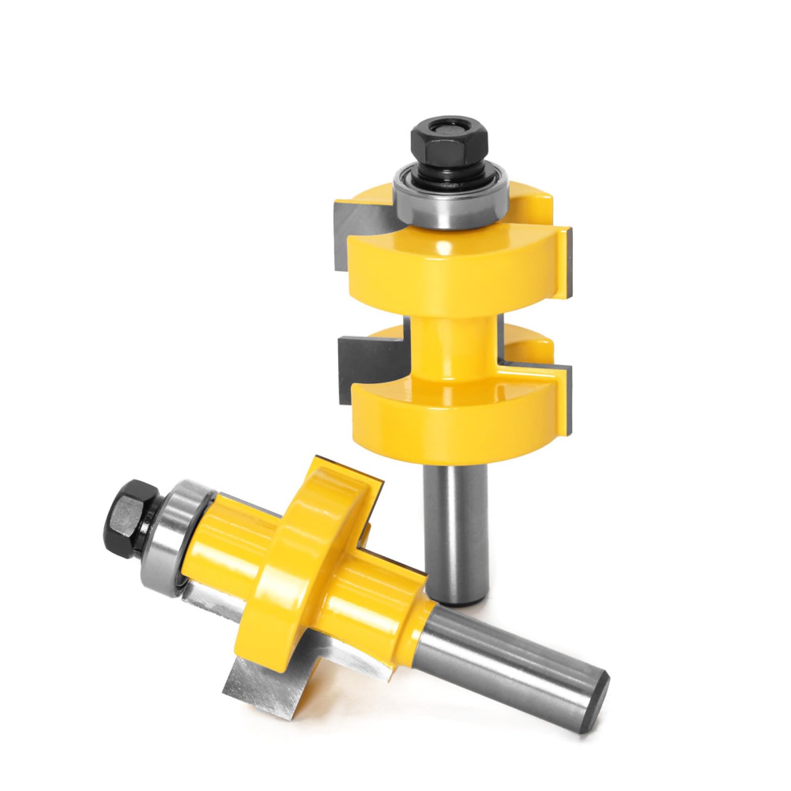 Fresa Per Tenoni E Mortase A Denti Quadrati, Fresa Per La Lavorazione Del Legno, Fresa Per Scanalature Concave E Convesse, Gambo Da 8 Mm
