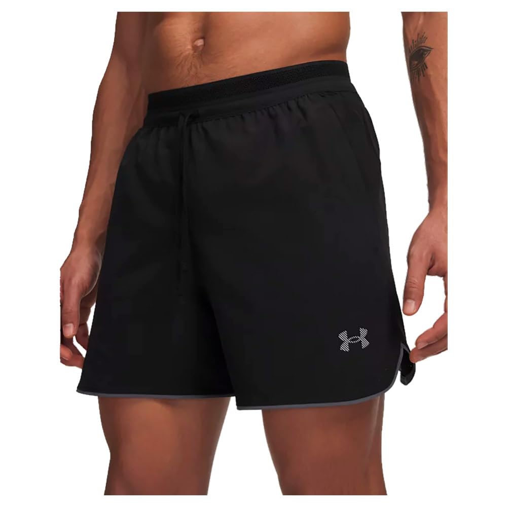 Under Armour Velociti Pro Vent 5In Short de Running Hommes Noir - ultimateblack/Reflective S