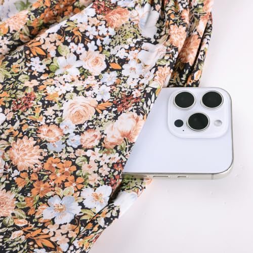 Image of Scarlet Darkness Floral Mini Corset Dress for Women Teen 2026 Summer Spring Flowy A-Line Sundress with Pockets