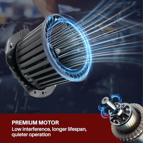Image of 700091 AC Heater Blower Motor Fan Assembly Fit for Chevy Blazer c10 c20 c1500 k10 k20 k1500 k2500 r10 r20 r1500 r2500 v10 v20 Suburban c1500 c2500 c3500 k1500 k2500 k3500 Pickup for Gmc
