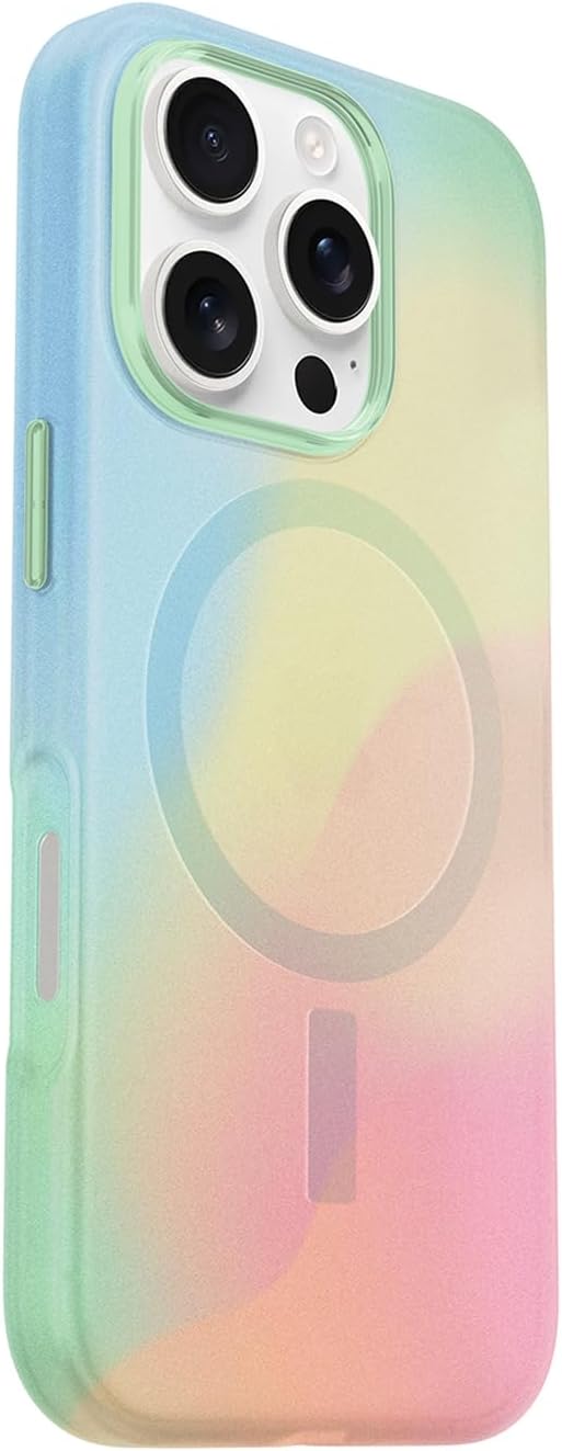 OtterBox iPhone 16 Pro Figura Series Case - Solstice Blue - Hydro-Dipped Design, Ultra-Thin, Silicone iPhone Case, MagSafe iPhone Case with Camera Bumper