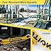 SWRT 2 Rolls Premium Yellow Caution Tape, 3 Inch x 1000FT(Total 2000FT) Bright Hazard Tape with Bold Black Text for Danger Zones/Sporting Events, Construction Tape for Crime Scenes/Halloween Decor