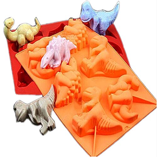 KBstore 2 Pezzi Forma di Dinosauri Stampo in