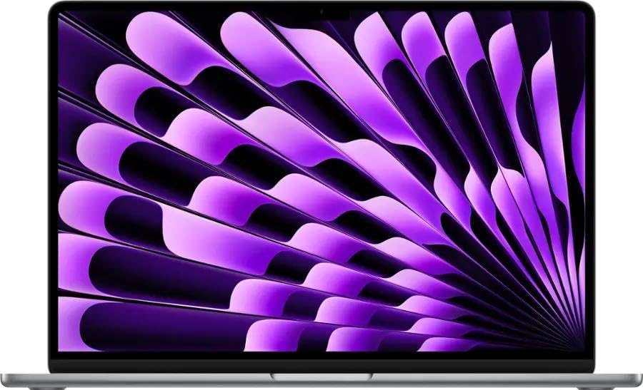 Apple 2024 MacBook Air with Apple M3 Chip 15-inch, 16GB RAM, 512GB SSD Storage Space Gray (Renewed Pemium)