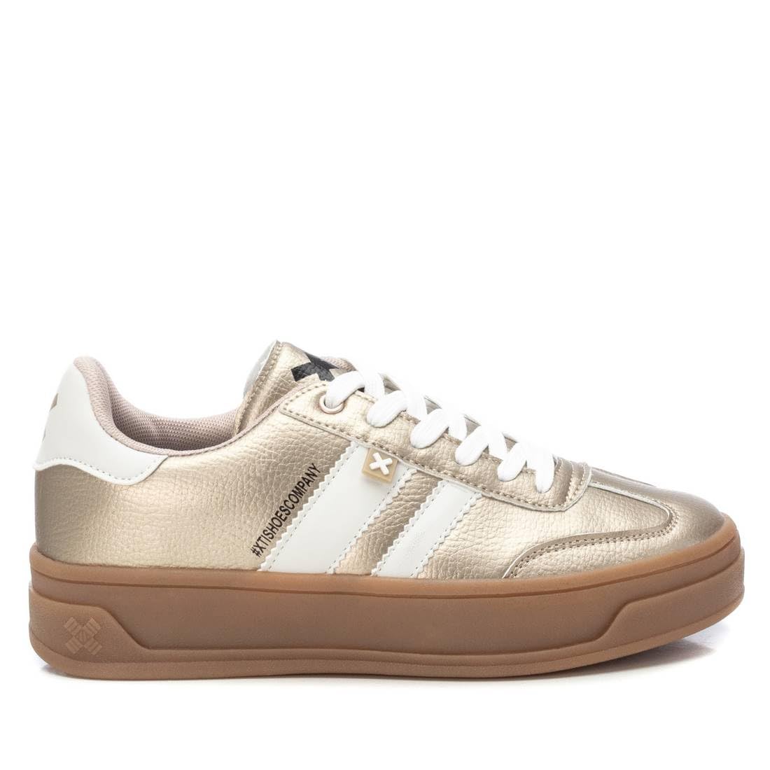 XTI 143645 SneakersWomen, Gold, 4 UK