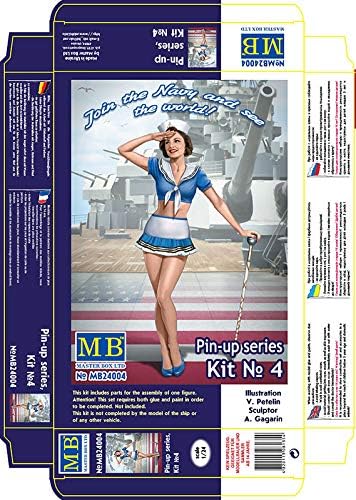 Masterbox 1/24 Scale Pin-Up Series, Kit No 4 Suzie - Plastic Model Building Kit # 24004