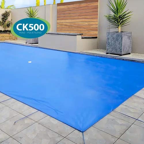 Capa De Piscina 10 Em 1 Em Polietileno 500 Micras 6,5x3,5m CIKALA