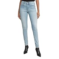 G-STAR Donna Lhana Skinny Jeans, Blu (Sun Faded Summer Sky D19079)