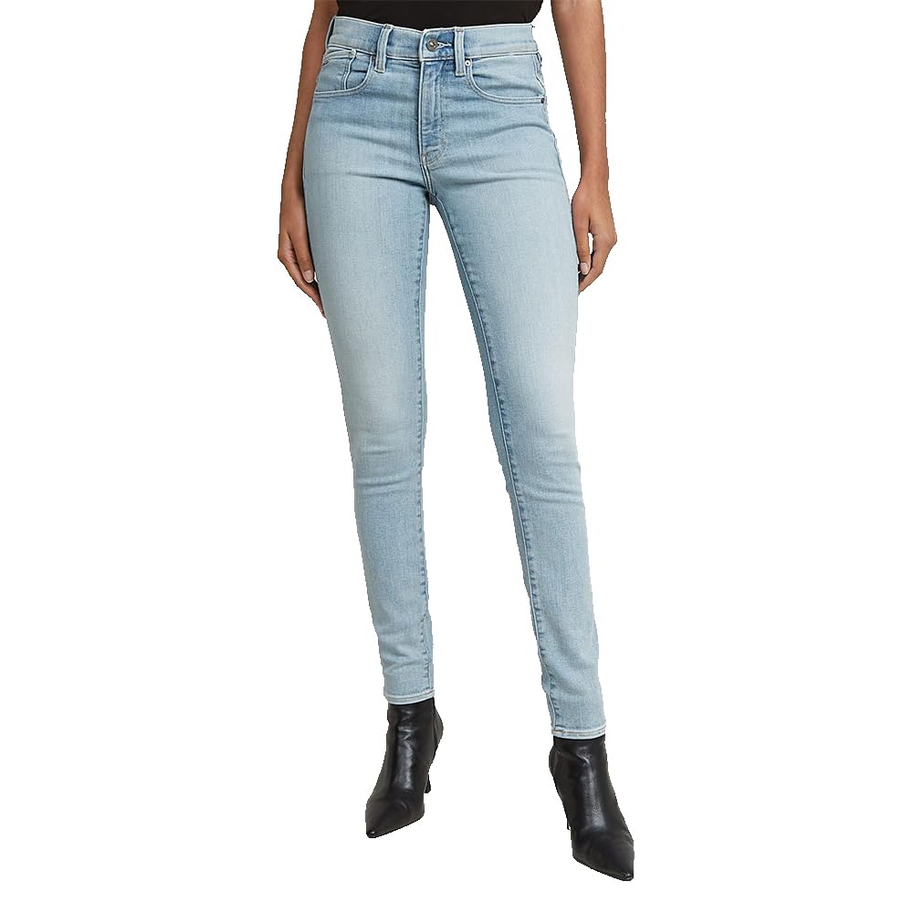 G-STAR Damen Lhana Skinny Jeans, Blau (Sun Faded Summer Sky D19079-D634-H099), 28W / 30L