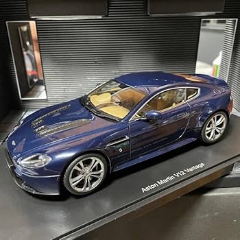 AUTO ART 1/18 Aston Martin V12 Vantage Night Blue : Amazon