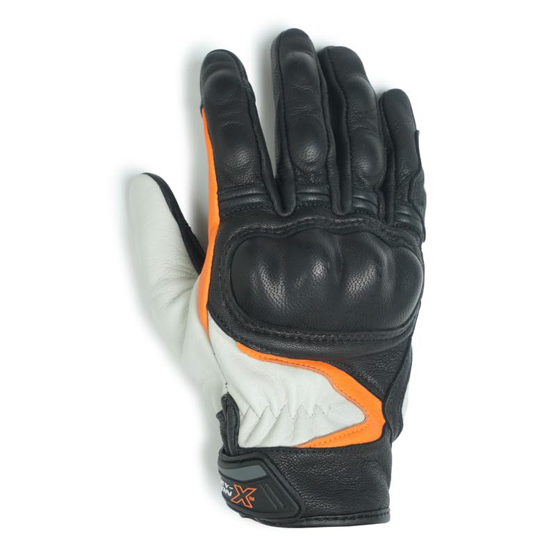 Image of HARLEY-DAVIDSON X Force Edge Riding Gloves | Lightweight Fit | Breathable Fabric | Reinforced Palm | Touch Compatible | Color - Black | Size - M