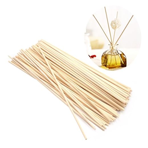 YNuth 100pcs Batonnets En Rotin Reed Diffuseur Fagot