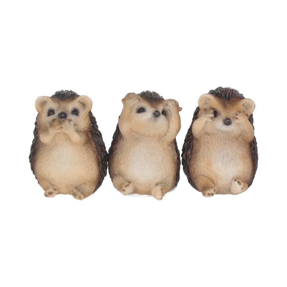 Kilts Wi Hae Three Wise Hedgehogs - Hear No, Speak No, See No Evil Figurines