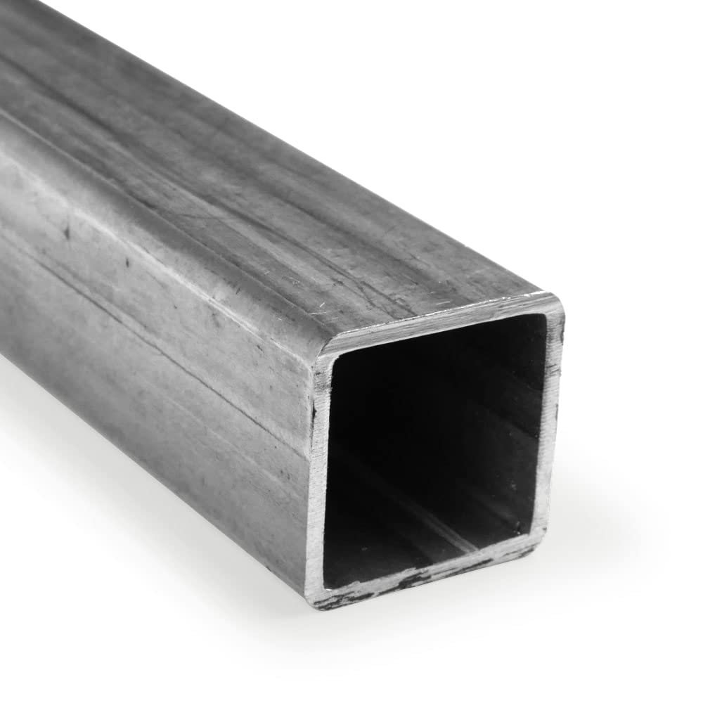 316 Stainless Steel Square Tubing, ASTM A554, 1 Height, 0.065 Wall, 12 Length, OnlineMetals
