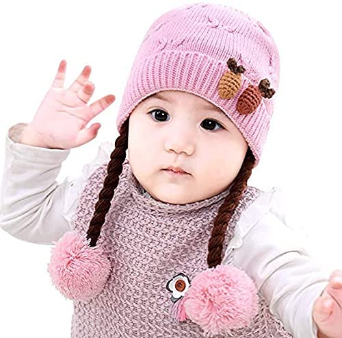 Buy Krystle Baby Girl's Infant Winter Hat Beanies Crochet Warm