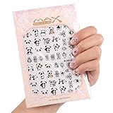 Nail Stickers on Nails Cute Panda Series Stickers for Nails Nail Art Self-adhesive Stickers Decals...
