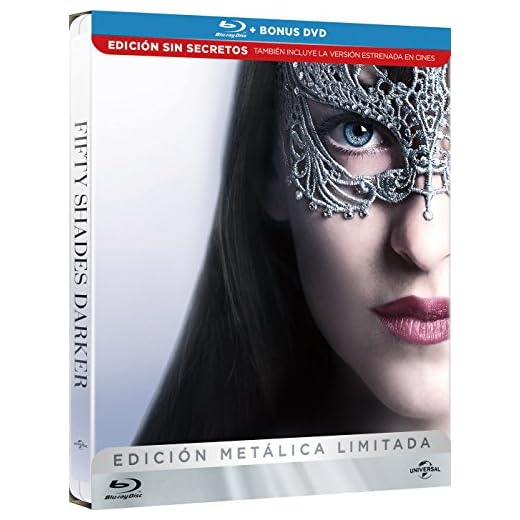 Cincuenta Sombras Más Oscuras - Edición Especial Metálica (BD + DVD Extras) - Edición Limitada [Blu-ray]