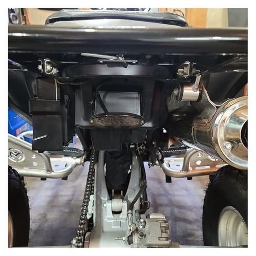 Luz trasera de motocicleta universal LED con iluminación de matrícula 4