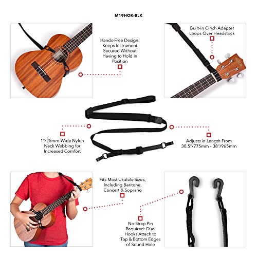 Levy’s Outdoor M19hok-blk Sangle de Guitare, Noir, M Mixte - Les Beatles, Paul McCartney, John Lennon, RIngo Starr, George Harrison Levy's Outdoor M19hok-blk Sangle de Guitare, Noir, M Mixte – Image 5