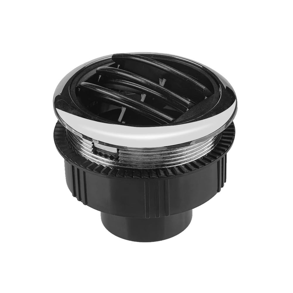 Deflector aire acondicionado universal redondo y rotatorio para salpicadero de autobús y RV 8