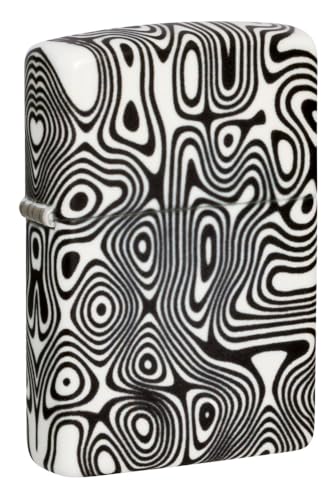 Image of Zippo Glowing Swirls Design 540 Color Glow in the Dark Pocket Lighter