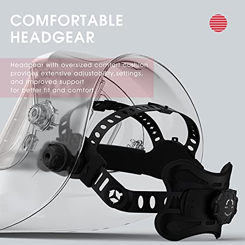 Yeswelder LYG-Q800D Large Viewing True Color Solar Powered Auto Darkening Welding Helmet thumb #7