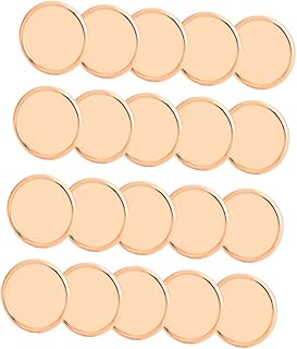 TEHAUX 20 Peças Fichário De Buraco De Cogumelo Discos De Expansão Discbound Receita Fichário De Metal Anéis De Livro Discos De Expansão De Caderno Anéis Fichário De Metal Folhas Soltas