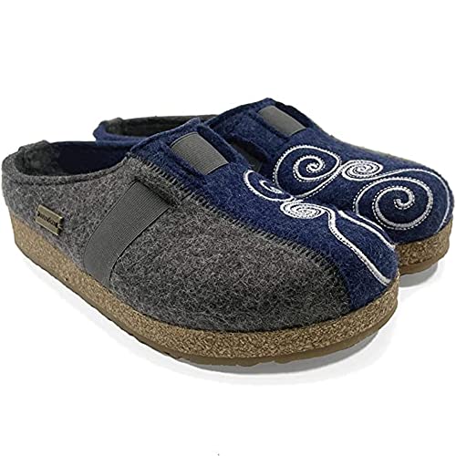 Haflinger Magic Clog - Anthracite, 39 #TOP18