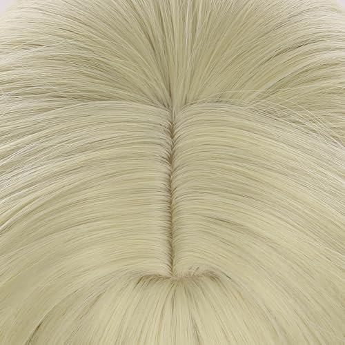 Image of Alice 90 cm / 35 in wig Suitable for game genshin Alice plait Synthetic hair with wig cap
