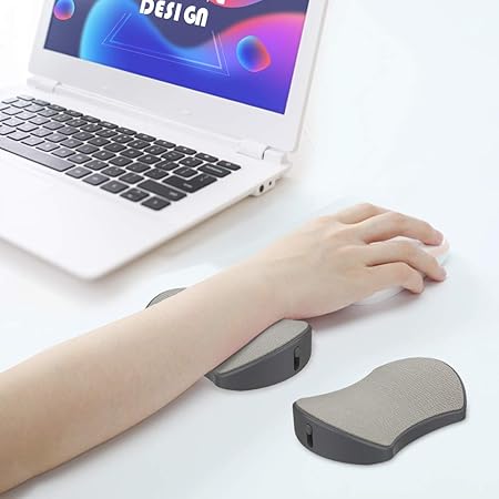 Amazon リストレスト パームレスト マウス リストレスト マウスパッド リス 人間工学デザイン 疲労軽減 手首サポート付き コンピュータ ノートパソコン オフィス 仕事 Pcゲーム グレー Runelves マウスパッド 通販