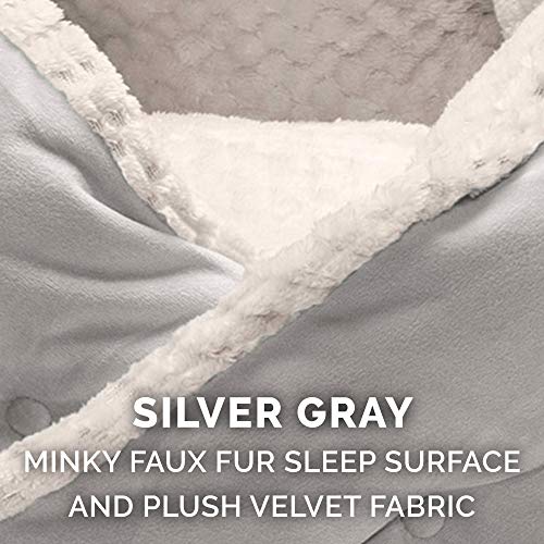 Furhaven Cozy Pet Beds for Small/Medium Dogs & Cats - Available in Multiple Styles, Colors, & Sizes - Image 6