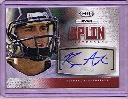 2013 SAGE HIT Autographs #A116 Ryan Aplin - Rookie Year