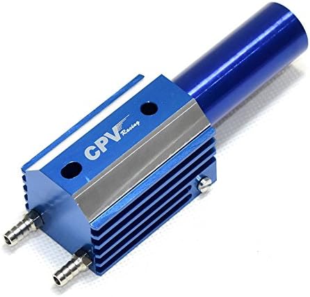 Blue Aluminum Exhaust Header X1