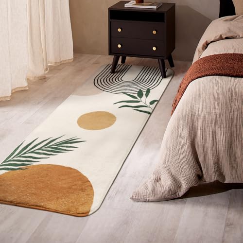 bsheuancek Boho Bathroom Runner, 61 x 152 cm, Non-Slip, Large, Long, Bathroom Rug, Cute Bath Mat for Bathtub, Washable, Shower Mat - Image 3