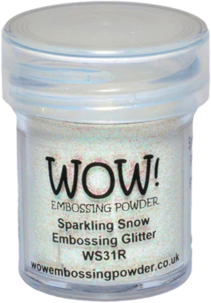 Wow Embossing Powder 15ml, Sparkling Snow