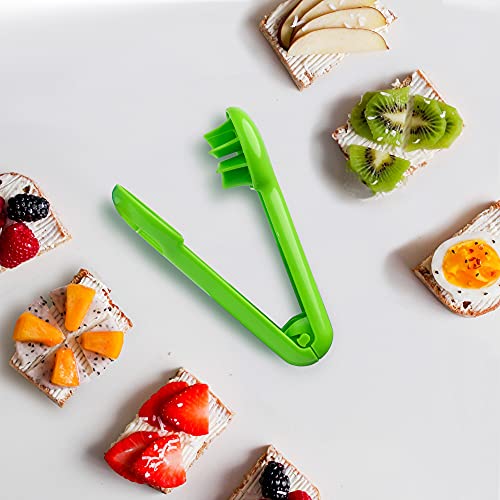 Zlehome Grape Cutter For Kids Grape Cherry Baby Tomatoes Strawberry Slicer For Fruits And Vegetables Salad Cutter Kitchen Gadget No Blade Safety(Green) #TOP4