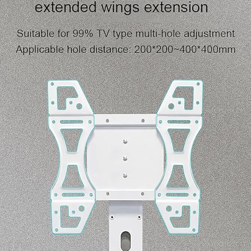 Support TV mobile à roulettes orientable pour téléviseur LED 27-50 pouces