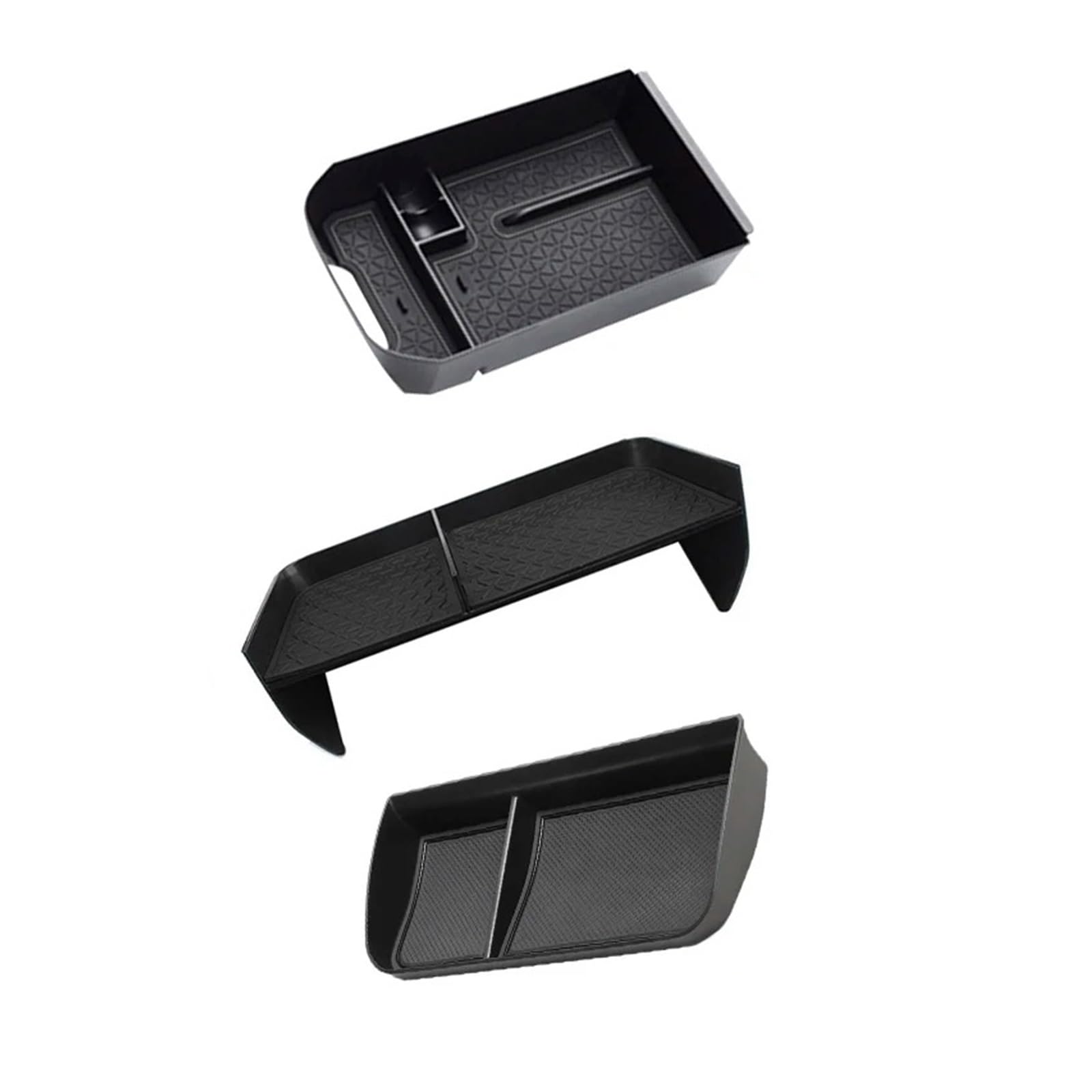 HIVZIVCCIK Armrest Storage Box Car Interior Armrest Storage Box Console Dashboard Sundries Sorting Organizer Tray For RAV4 XA50 2019-2025 For RAV 4 For Hybrid Center Console Organizer Tray(1)