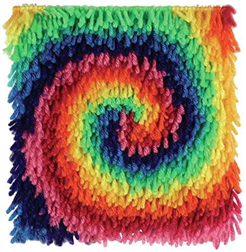 Image of Wonderart Twirl Latch Hook Kit, 8 inch X 8 inch